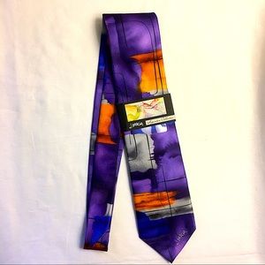 Jerry Garcia Signature Collection Abstract Tie NWT